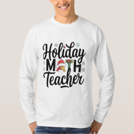 Mathematiklehrer für Urlaub: Weihnachtsgeschenk fü T-Shirt