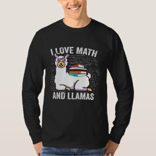 Mathematiklehrer I Liebe Mathematik und Llamas Alp T-Shirt