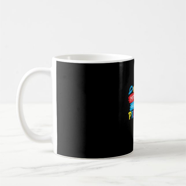 Mathematiklehrer Ich bin Mathematiklehrer Kaffeetasse (Links)