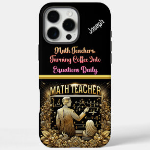 Mathematiklehrer Inspirierend Schüler iPhone 16 Pro Max Hülle