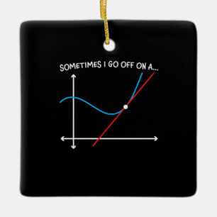 Mathematiklehrer manchmal gehe ich weg keramikornament