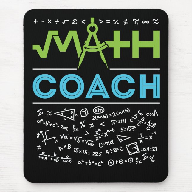Mathematiklehrer Mousepad (Vorne)