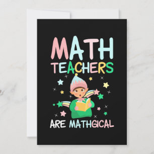 Mathematiklehrer sind Mathiker Einladung