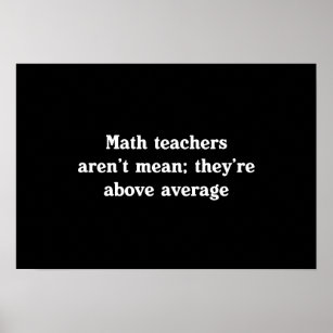 Mathematiklehrer sind überdurchschnittlich poster