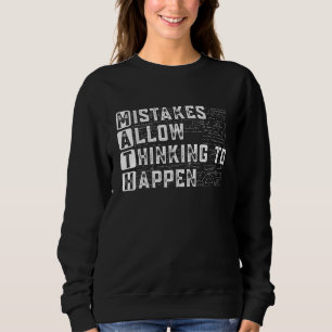 Mathematiklehrer zeigen Ihre Arbeit dank Gleichung Sweatshirt
