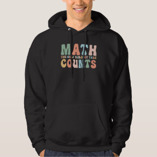 Mathematiklehrer zurück in die Schule - das einzig Hoodie