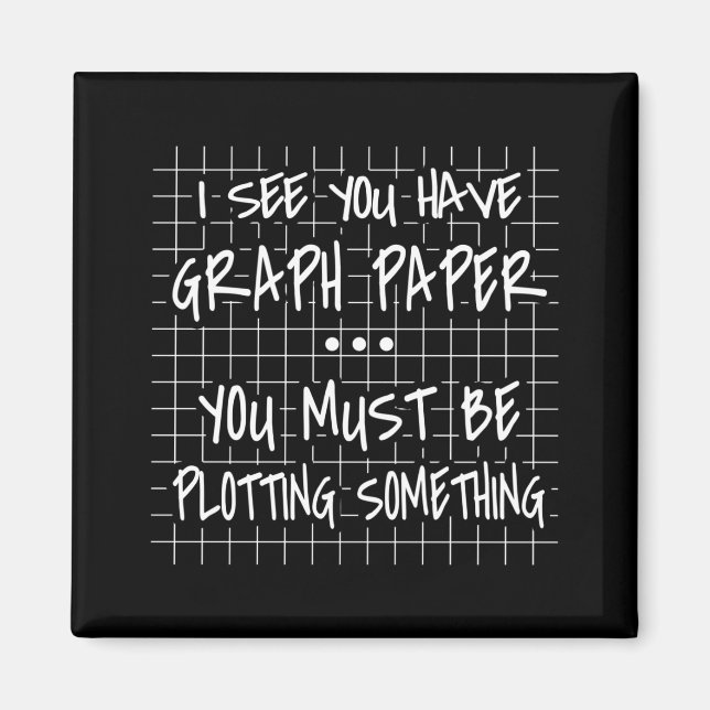 Mathematiklehrer, Zurück zur Schule, ich sehe dich Magnet (Vorne)