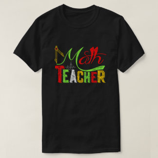 Mathematiklehrer zurück zur Schule T-Shirt