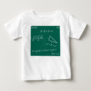 Mathematiklehrerin Algebra Geek Baby T-shirt