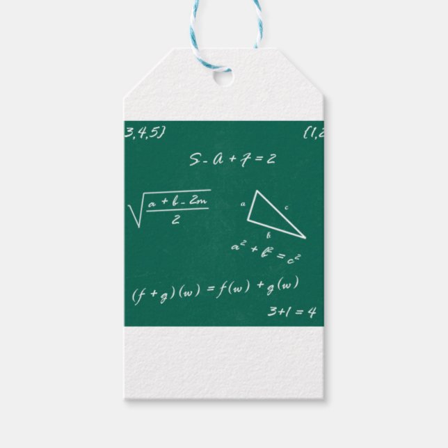Mathematiklehrerin Algebra Geek Geschenkanhänger (Vorderseite)