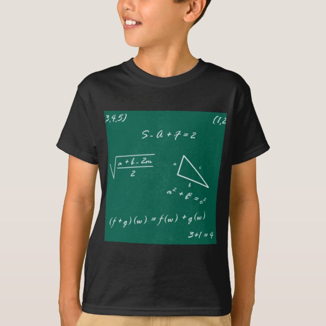 Mathematiklehrerin Algebra Geek T-Shirt (Vorderseite)