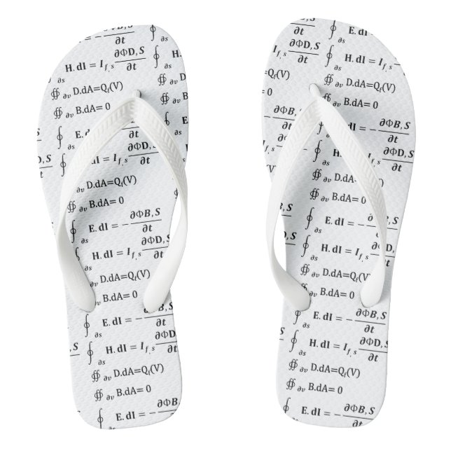 Mathematikrechnung Flip Flops (Fußbett)