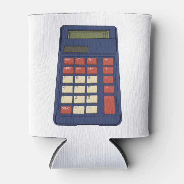 Mathematikschule Nostalgie der 80er Jahre Dosenkühler (Vorderseite)