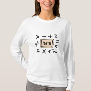Mathematiksymbole für Studenten und Eltern T-Shirt