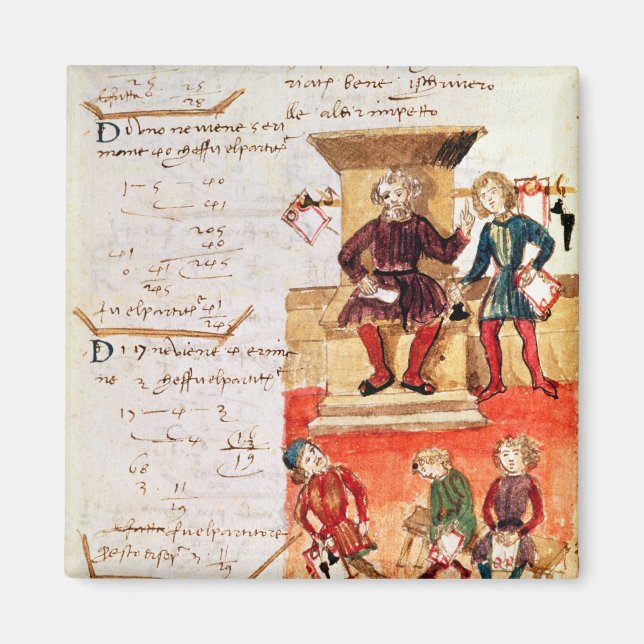 Mathematikunterricht aus einer mathematischen Abha Magnet (Vorne)