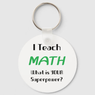 Mathematikunterricht Schlüsselanhänger