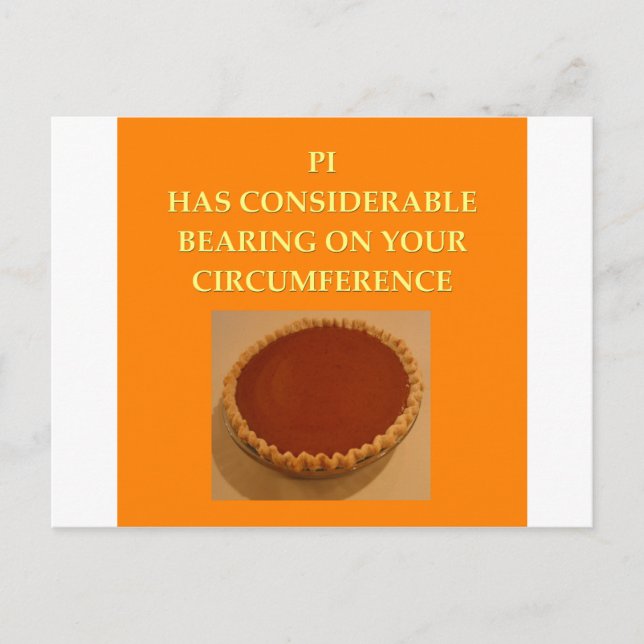 Mathematikwitz Postkarte (Vorderseite)