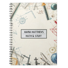 Mathematisch angepasstes Spiral-Foto-Notebook Notizblock