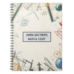 Mathematisch angepasstes Spiral-Foto-Notebook Notizblock
