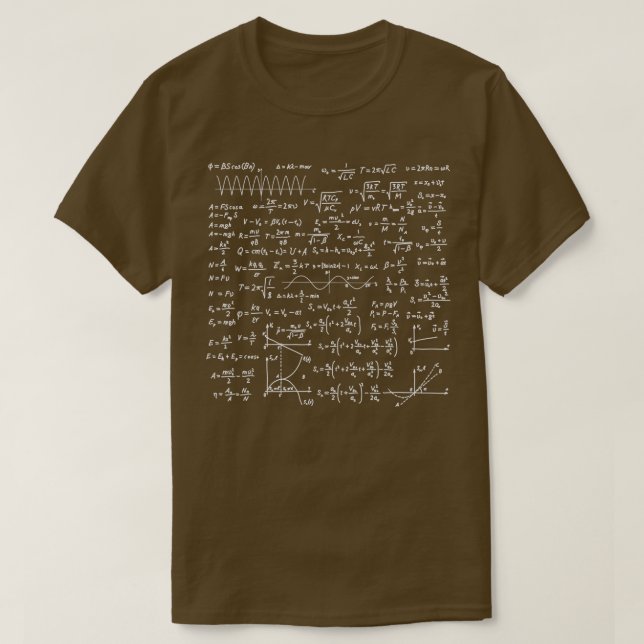 mathematisch T-Shirt (Design vorne)