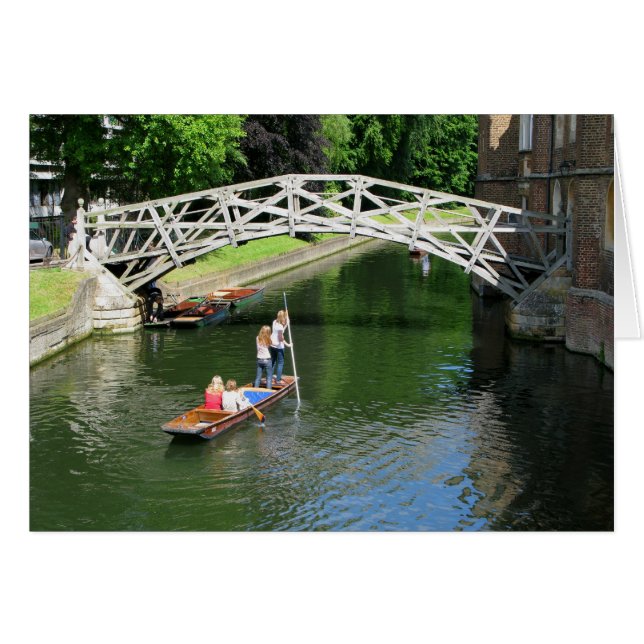 Mathematische Brücke, Cambridge (Vorderseite (Horizontal))