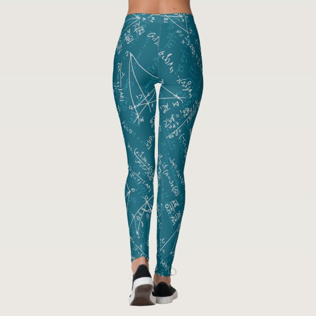 mathematische Formeln Leggings (Rückseite)