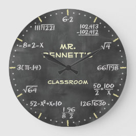 Mathematische Gleichungen Personalizable Uhr