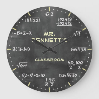Mathematische Gleichungen Personalizable Uhr