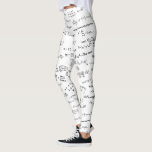 Mathematische Gleichungen Womens Yoga läuft Leggings