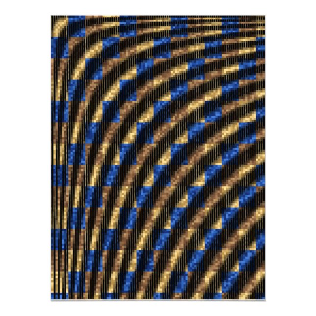 Mathematische Kunst  Fotodruck (Vorne)