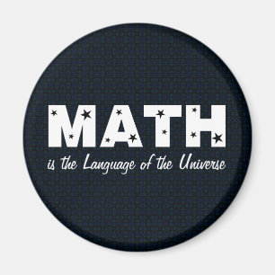 mathematische Sprache des Universums Magnet