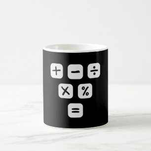 Mathematische Symbole mathematische Zeichen Kaffeetasse