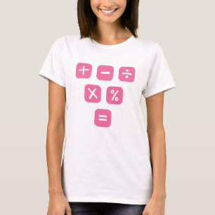Mathematische Symbole mathematische Zeichen T-Shirt