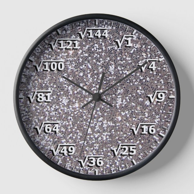 Mathematische Uhr am Silver Square (Vorderseite)
