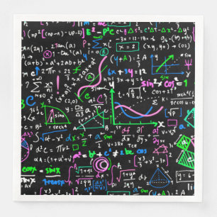 Mathematischer Bildung Serviette