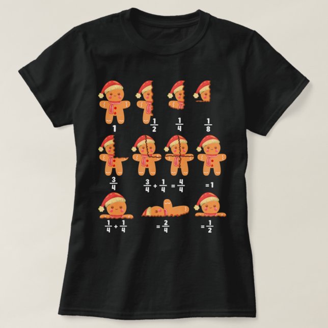 Mathematischer Lehrer Nerd T-Shirt (Design vorne)