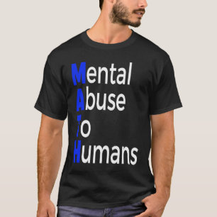 Mathematischer Missbrauch für Menschen mathematisc T-Shirt