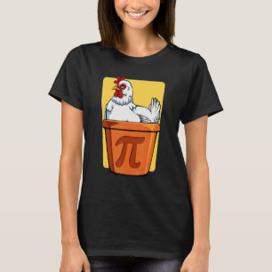 Mathematischer Nerd Pot Algebra Chicken Hu T-Shirt