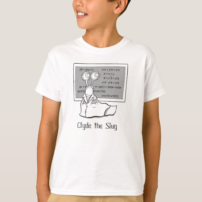 Mathematisches Schnecken-T-Shirt T-Shirt (Vorderseite)