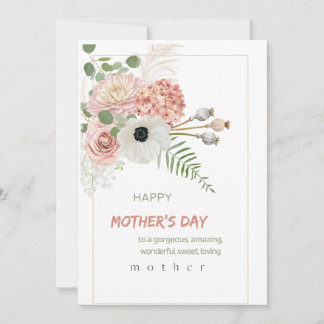 Mather's Day gratuliert Einladung