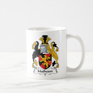 Matheson Familienwappen Kaffeetasse