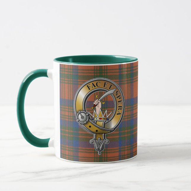 Matheson Tartan & Abzeichen Tasse (Links)