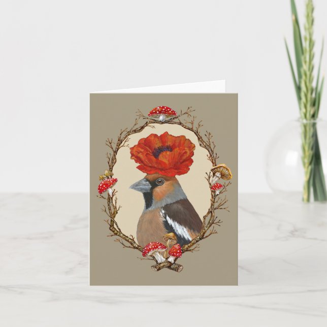 Mathew die Heufinch-Karte Dankeskarte (Vorderseite)