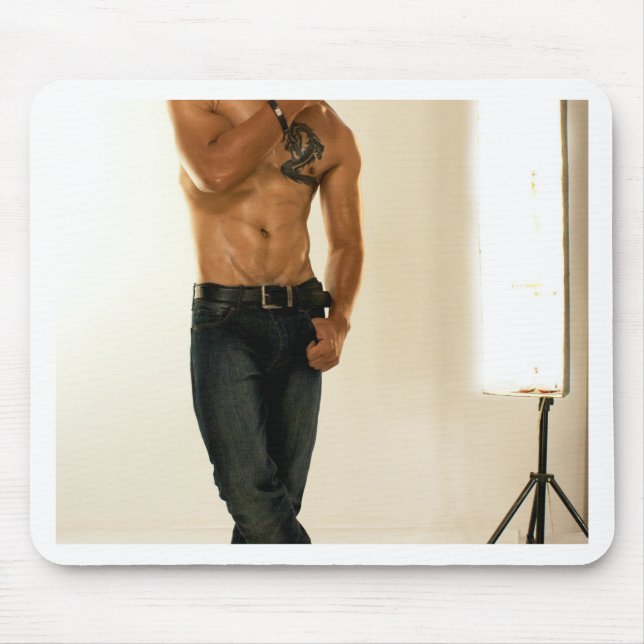 Mathew hemdloser Cowboy I Mousepad (Vorne)