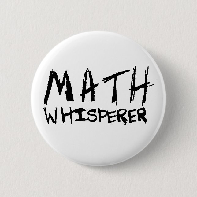 Mathewhisperer-Knopf Button (Vorderseite)
