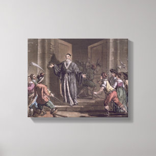 Mathieu Mole (1584-1656), von den Menschen belästi Leinwanddruck