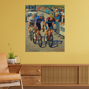 Mathieu van der Poel Tour de France 2022 7. Bühne Poster