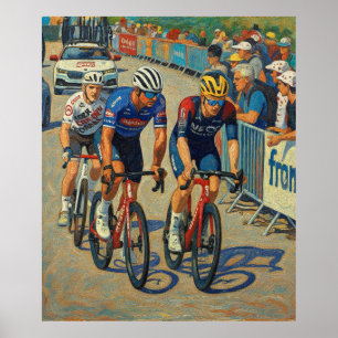 Mathieu van der Poel Tour de France 2022 7. Etappe Poster