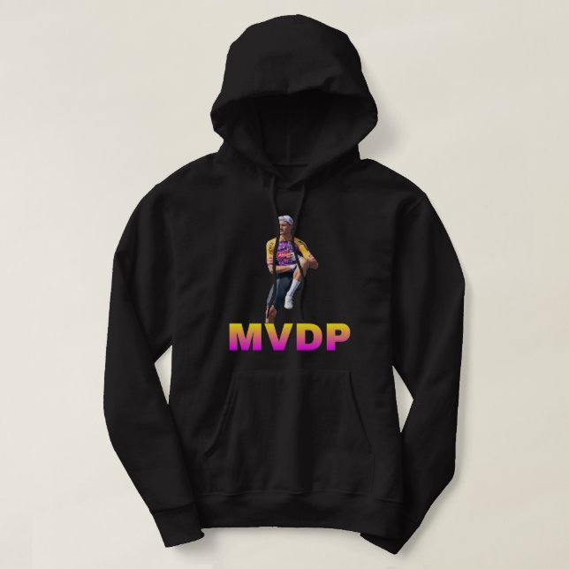 Mathieu van der Poel – Unbeugsamer Champion Hoodie (Design vorne)