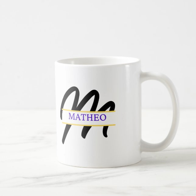 MATHIO-TASSE KAFFEETASSE (Rechts)